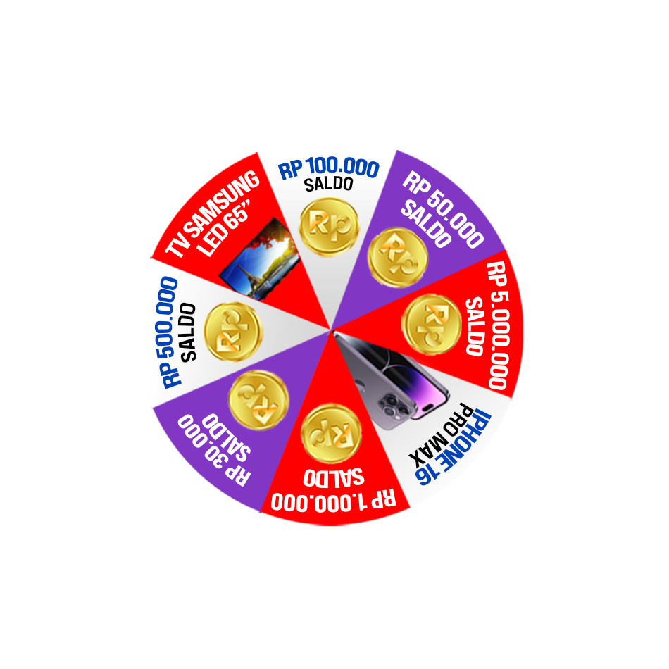Roda hadiah LUCKY SPIN